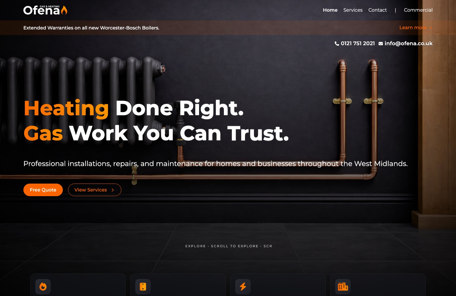 The Ofena homepage